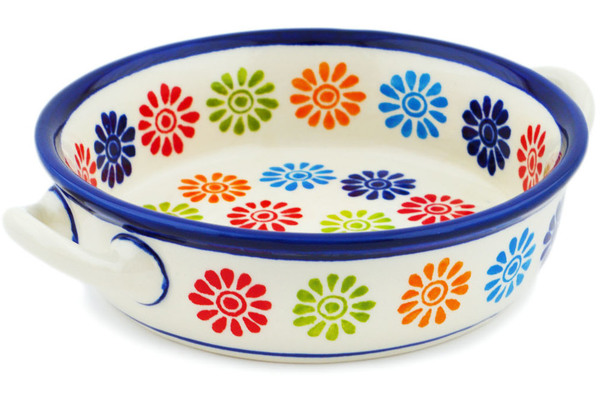 Round Baker with Handles 7"