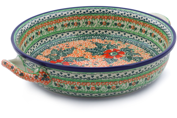 Round Baker with Handles 10-inch