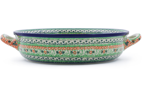 Round Baker with Handles 10-inch