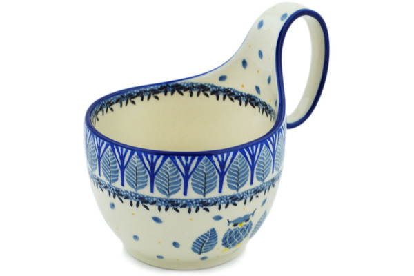 Bowl with Loop-Handle 6"