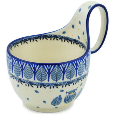 Bowl with Loop-Handle 6"