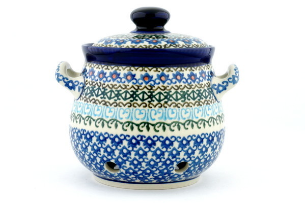 Garlic and Onion Jar 7"