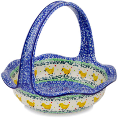 Basket with Handle 11"