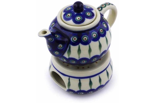 Mini Teapot with Heater 4"