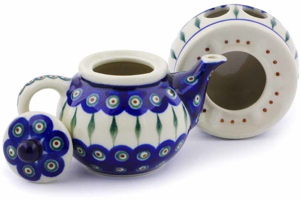 Mini Teapot with Heater 4"