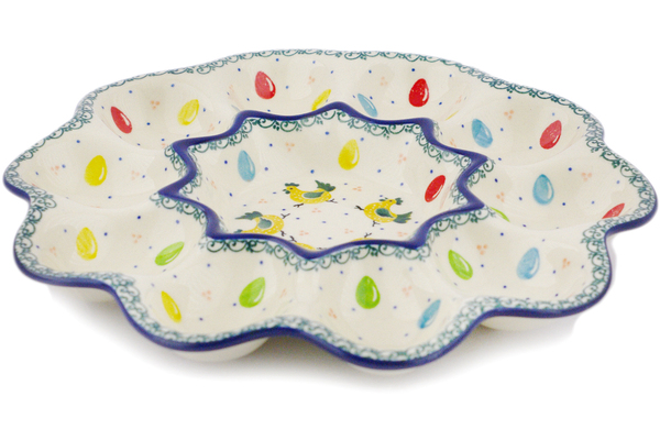 Egg Plate 11"