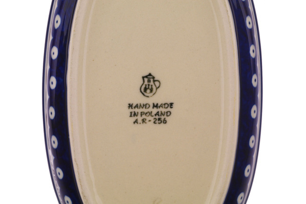 Oval Baker with Handles 9"