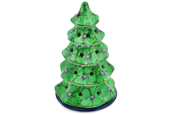 Christmas Tree Candle Holder 10"