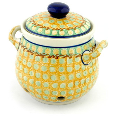 Garlic and Onion Jar 7"