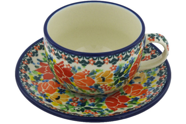 Cup with Saucer 9 oz