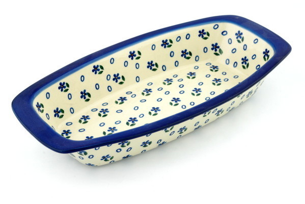 Oval Baker with Handles 14"