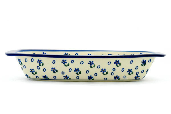 Oval Baker with Handles 14"