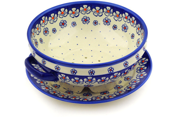 Colander with Plate 10"