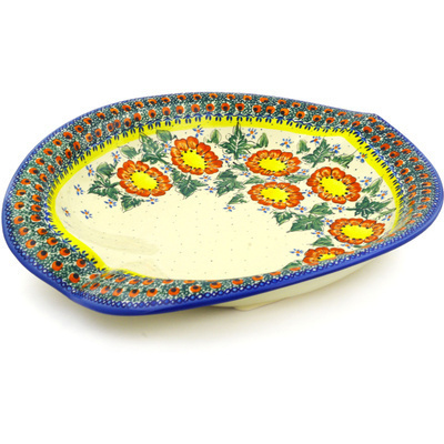 Leaf Shaped Platter 16"