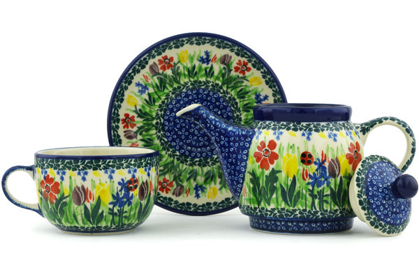 Tea Set for One 17 oz