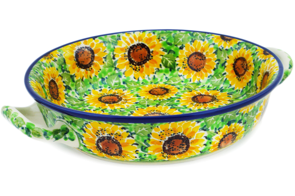 Round Baker with Handles 10"