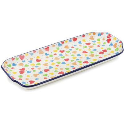 Platter with Handles 13"