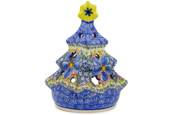 Christmas Tree Candle Holder 8"