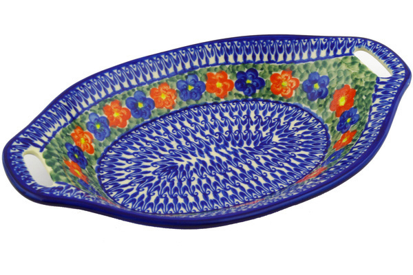 Bowl with Handles 13"