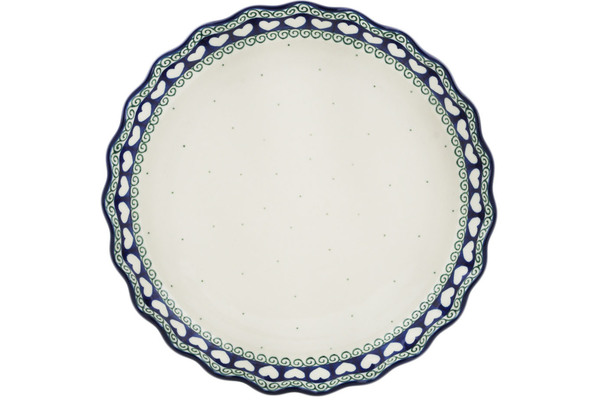 Fluted Pie Dish 10"