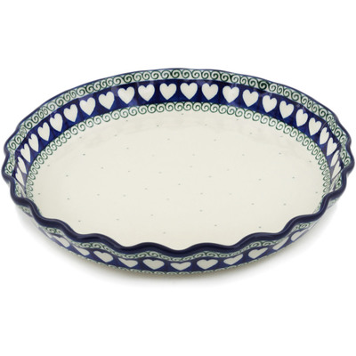 Fluted Pie Dish 10"