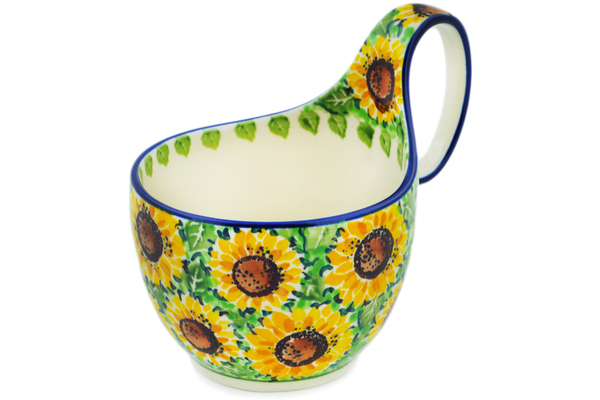 Bowl with Loop-Handle 6"