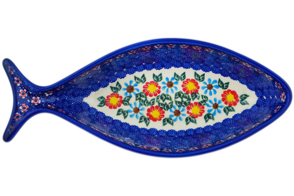Fish Shaped Platter 10"