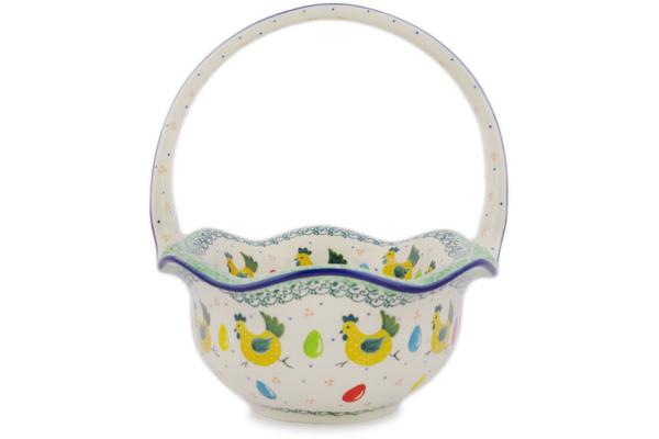 Basket with Handle 11"