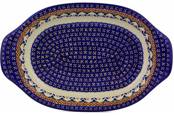 Platter with Handles 12"