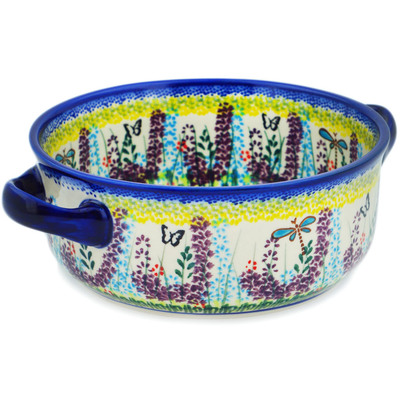 Round Baker with Handles 8"