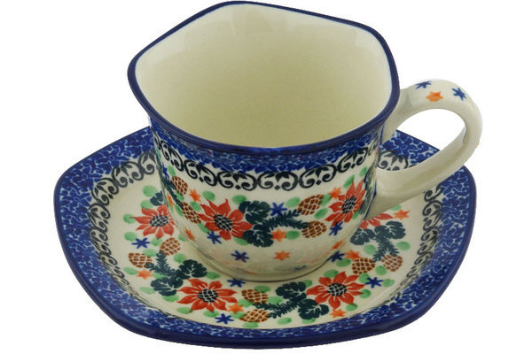 Cup with Saucer 8 oz