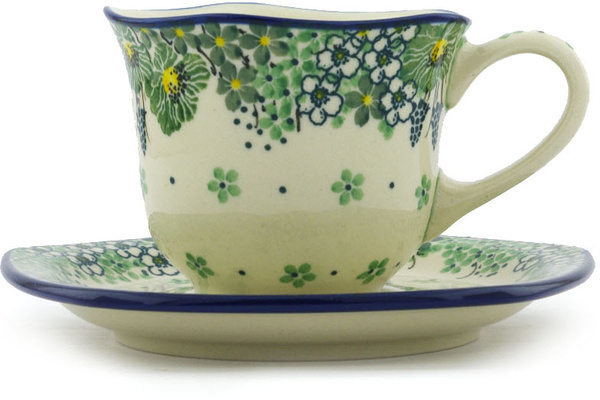 Cup with Saucer 8 oz