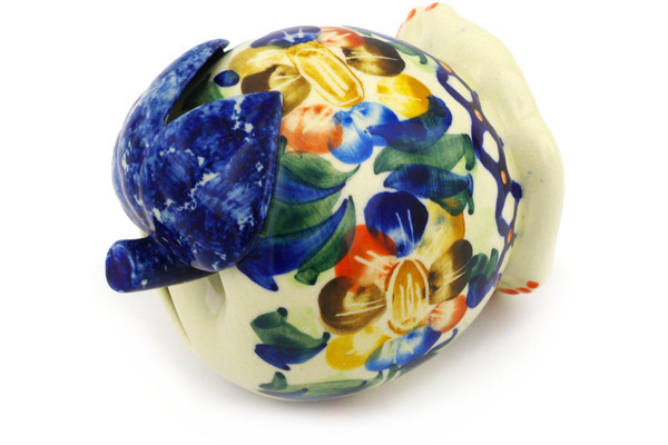 Apple Shaped Piggy Bank 4"