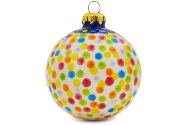 Christmas Ball Ornament 4"