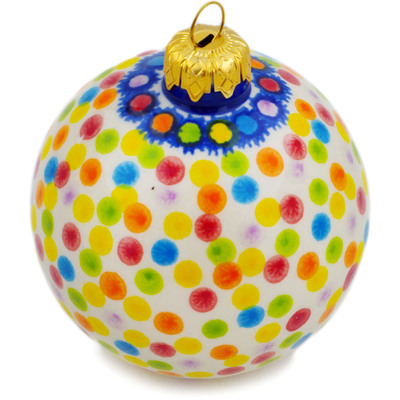 Christmas Ball Ornament 4"