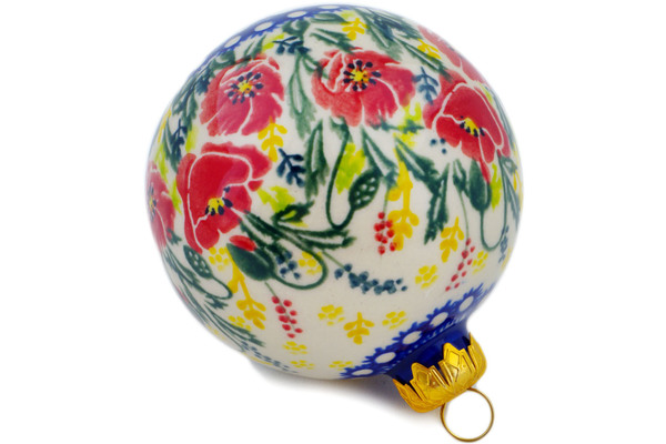 Christmas Ball Ornament 4"