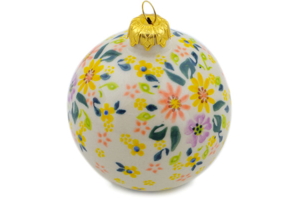 Christmas Ball Ornament 4"