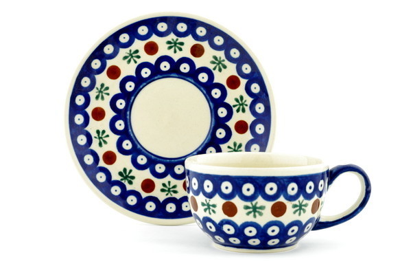 Cup with Saucer 8 oz