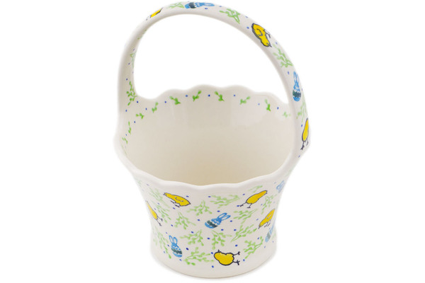 Basket with Handle 8"