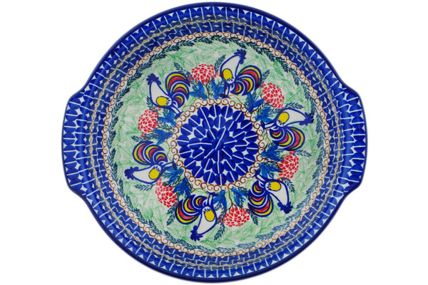 Round Baker with Handles 11"