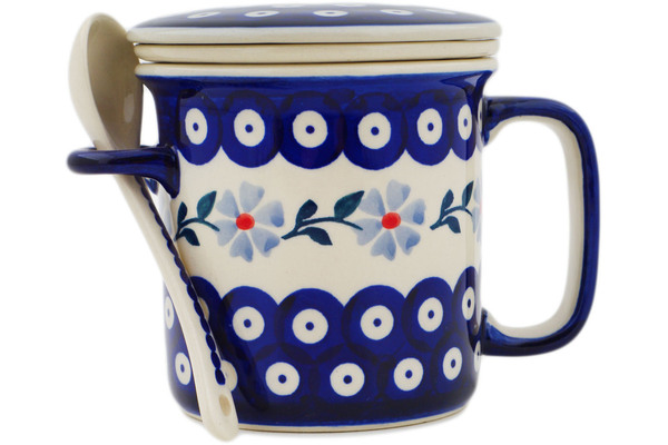 Brewing Mug with Spoon 9 oz