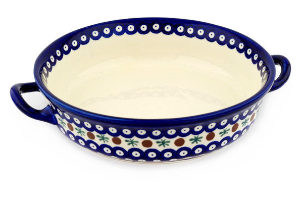 Round Baker with Handles 13"