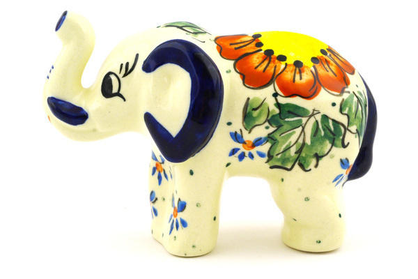 Elephant Figurine 4"