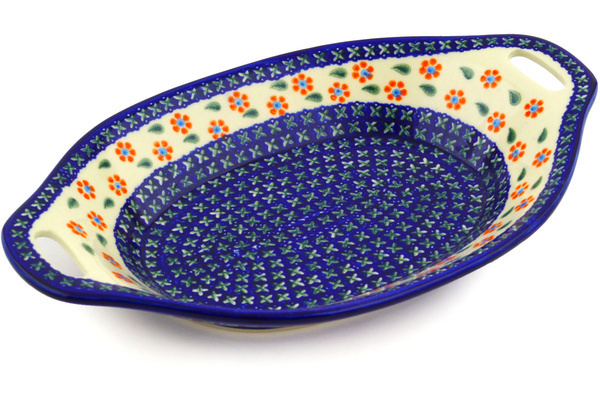 Bowl with Handles 13"