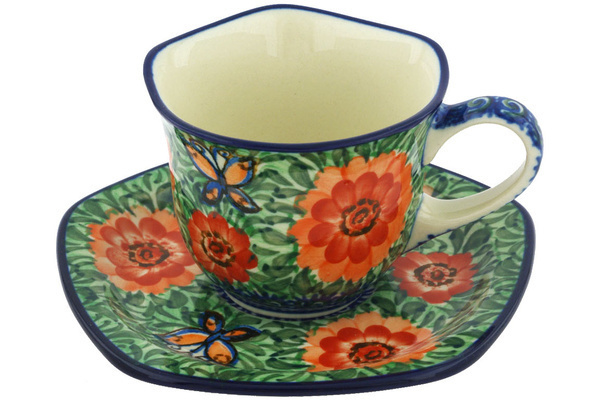 Cup with Saucer 8 oz