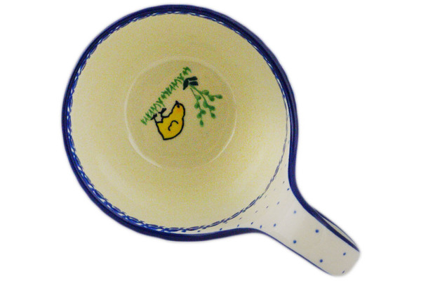 Bowl with Loop-Handle 6"