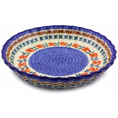 Fluted Pie Dish 10"