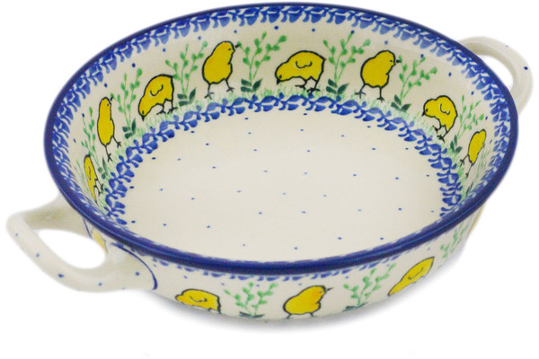 Round Baker with Handles 8"