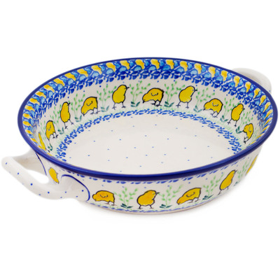 Round Baker with Handles 10"