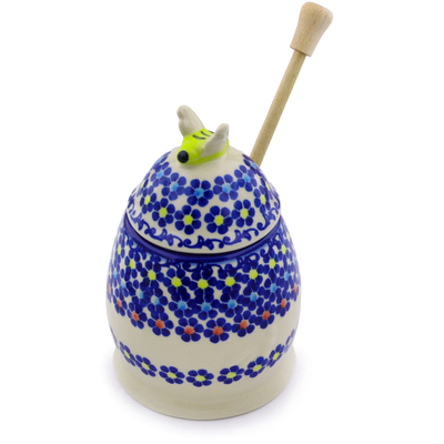 Honey Jar with Dipper 5"